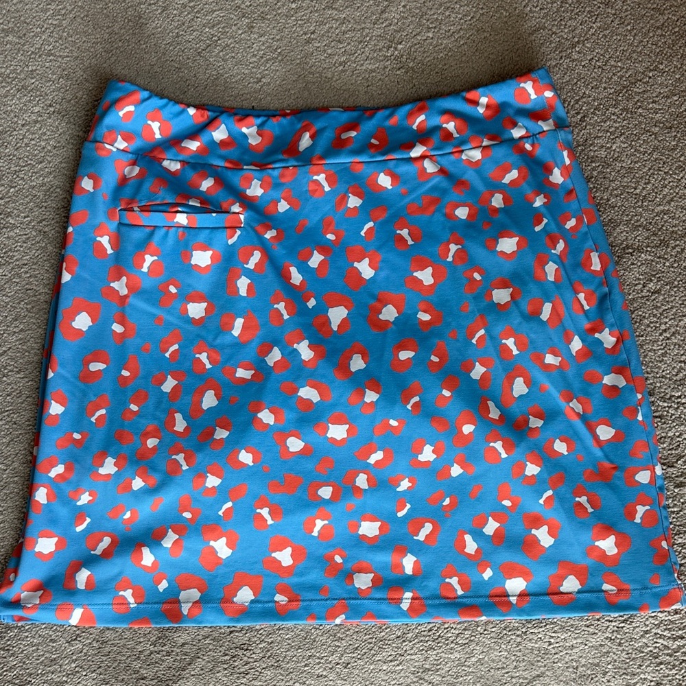 Melly M ⛳️ Blue and Orange golf Skirt